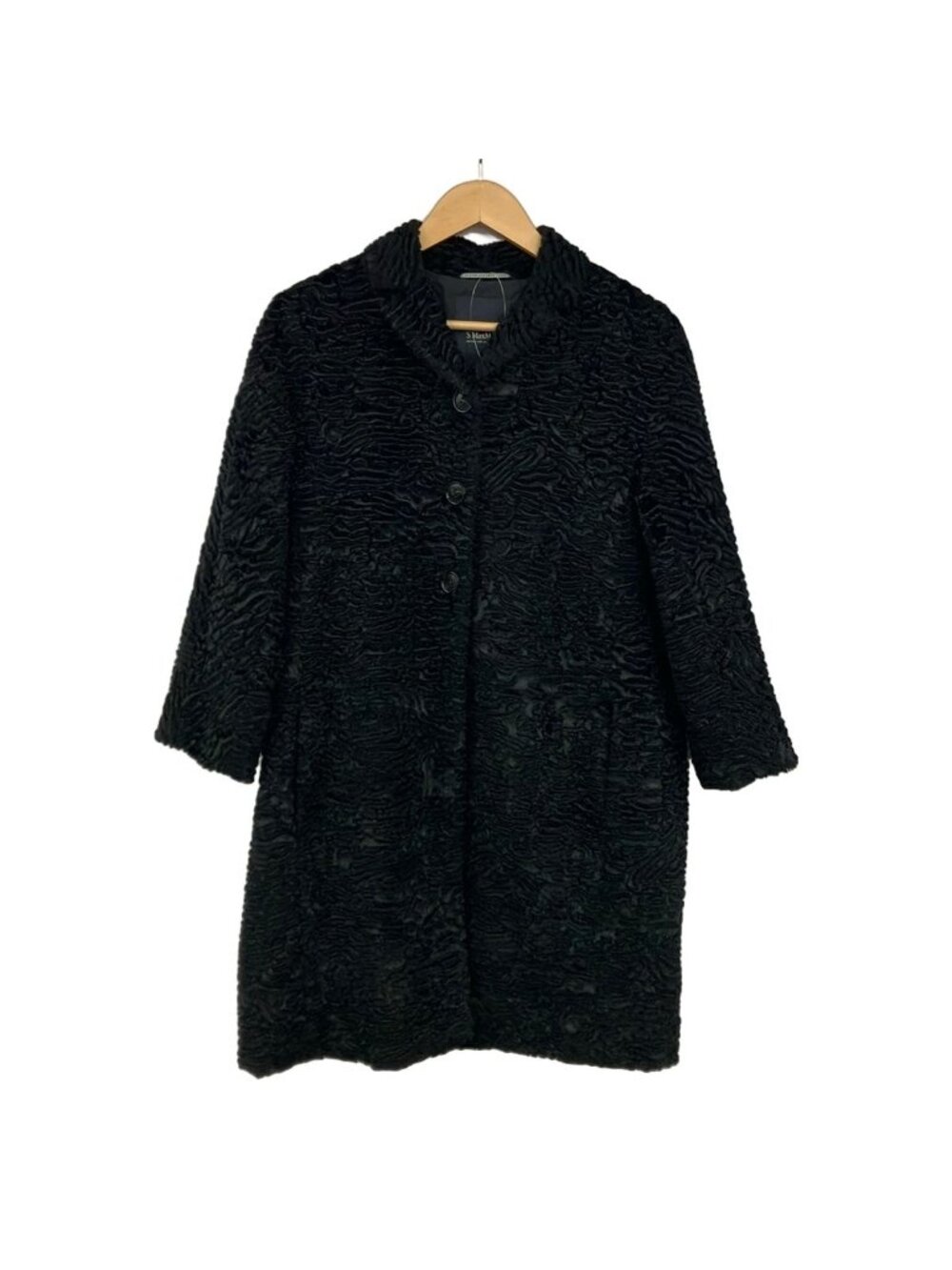 Max Mara S Coat M Black 42